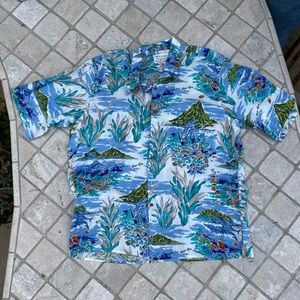 Reyn Spooner x Robert Lyn Nelson VINTAGE Hawaiian Shirt ♦️Rare
